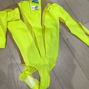 Mugler bodysuit size 36. Worn once. In excellent condition.